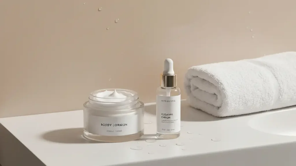 Body lotion - struktura formuły do codziennej hydratacji