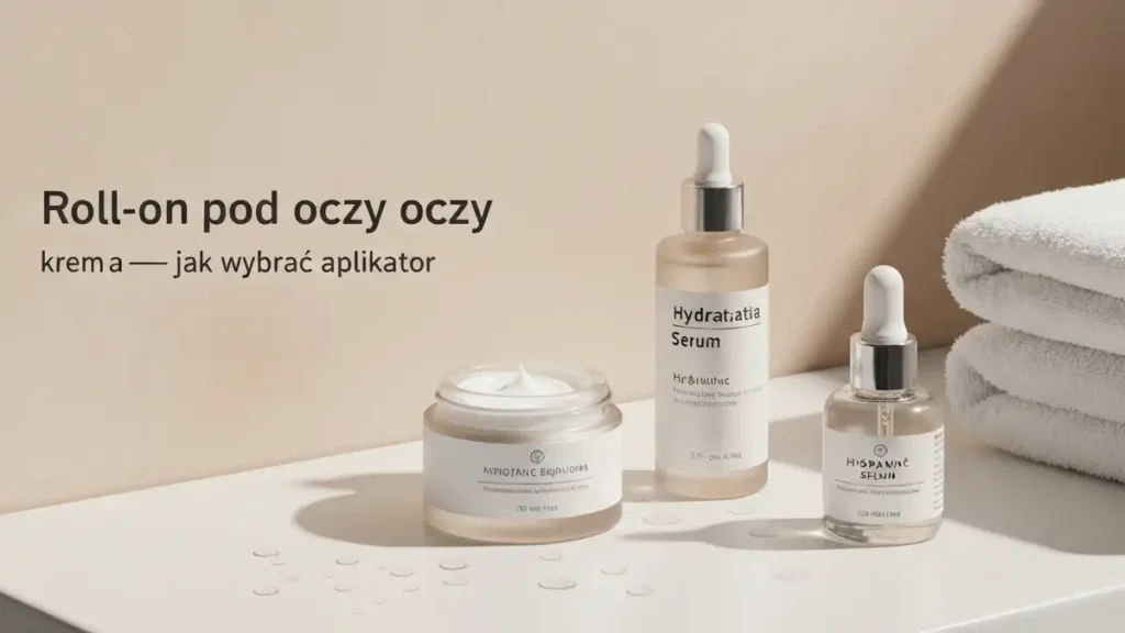 Roll-on pod oczy kontra krem - jak wybrać aplikator