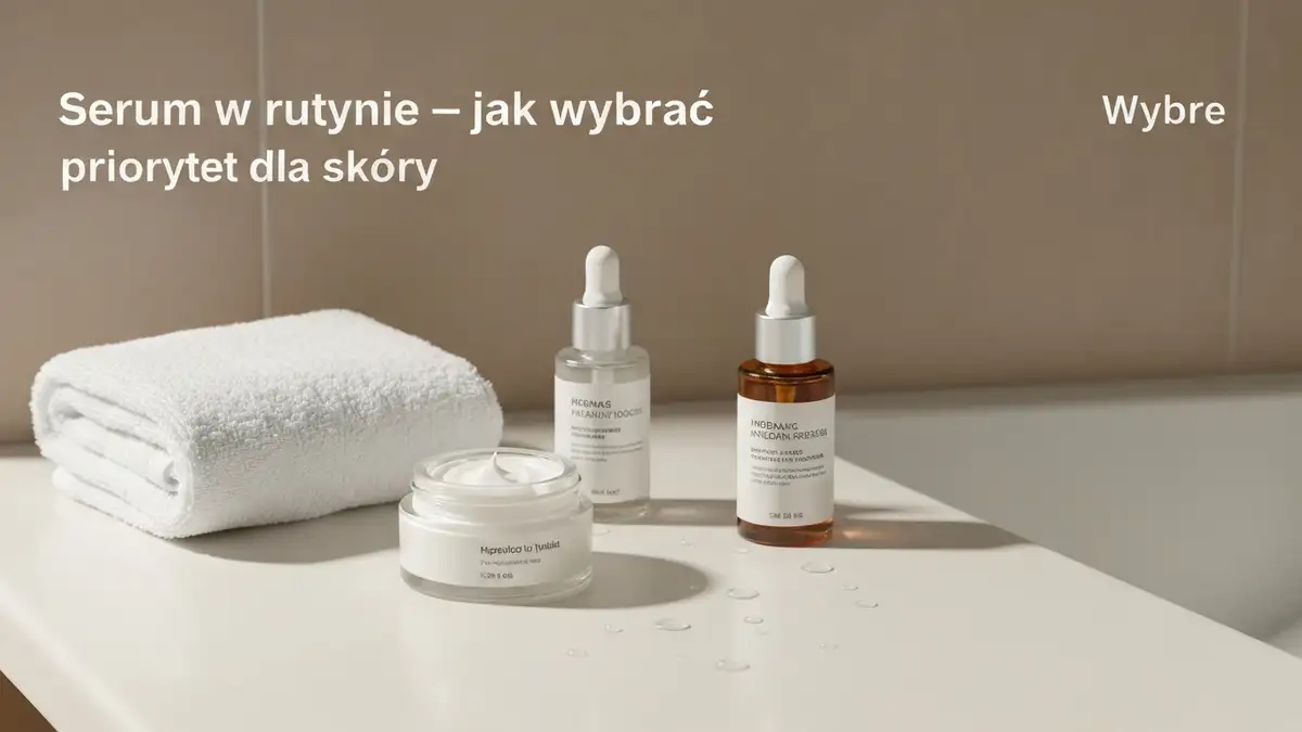 Serum w rutynie - jak wybrać priorytet dla skóry - hero image